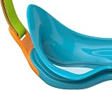 Speedo Biofuse Sea Squad Youth Goggles Neoprene Strap UV Anti-Fog Azure view 5