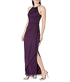 Alex Evenings Women's Long Formal Stretch Mesh