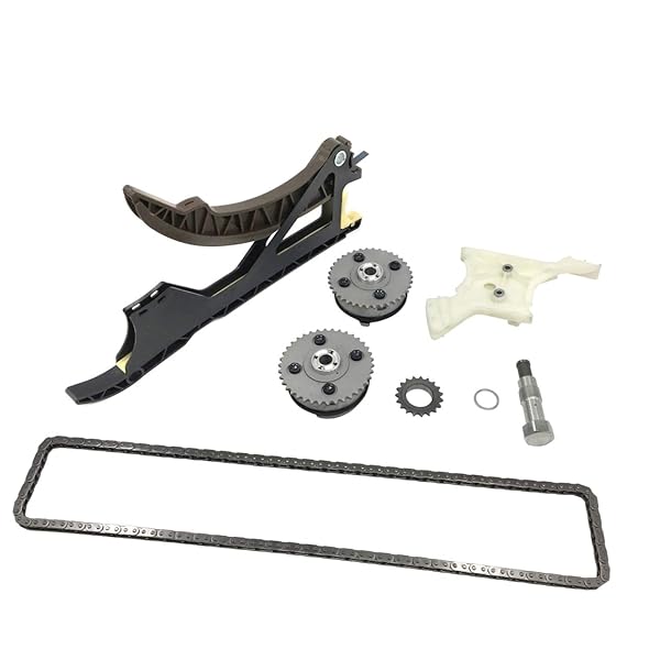 Mid Valley Engine Timing Chain Kit Guide Rail Tensioner VVT For BMW