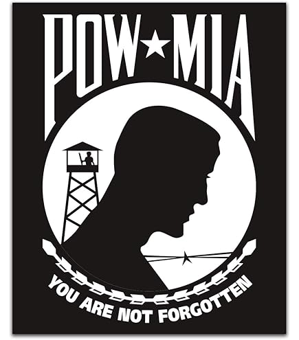 Amazon.com: POW*MIA Seal Sticker By Magnet America is 4.875