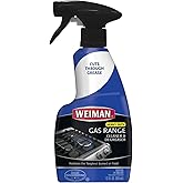 Weiman Gas Range Cleaner and Degreaser, Single, Lemon, 1 Count