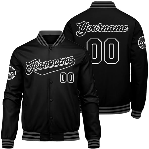 CRONOS STRETCH VARSITY JACKET【BLACK】 CRONOS STRETCH VARSITY JACKET【BLACK】