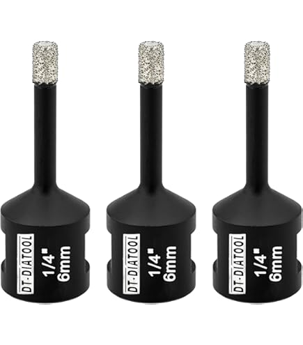 BRSCHNITT Diamond Hole Saw Kit - 6pcs Drill Bits For Porcelain Tile, Ceramic, Marble, Granite, 5/8-11 Thread, 4/5" To 4" (20 To 100mm - View #9