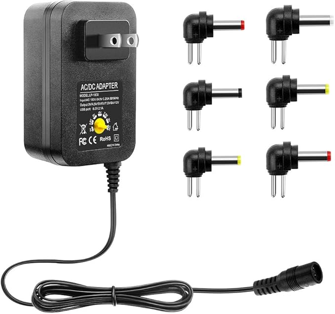Amazon.com: ALITOVE 30W Universal AC to DC Power Supply Adapter 3V 4.5V ...