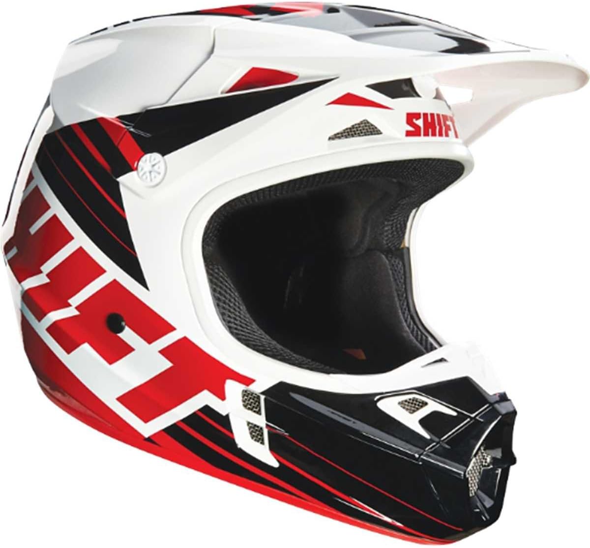 Shift V1 Assault Race Motocross Helmet Green MX Off-Road