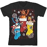 Five Nights at Freddy's Game Over Boy's Black Short Sleeve Tee