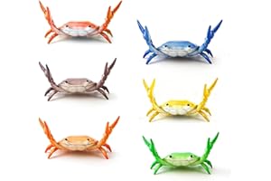 Cute Crab-Shaped Pen Holder, Realistic Resin Desk Crab Pen Holder, Funny Weightlifting DeskCrabs Spoon Glasses Holders for Of