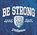 Be Strong, Tee, XL, Blue