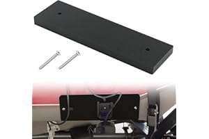 Ahuliao Boat Transducer Mounting Plate Transom Saver Mount Board Stern Saver Mounting Block Marine Transducer Mounting Bracke