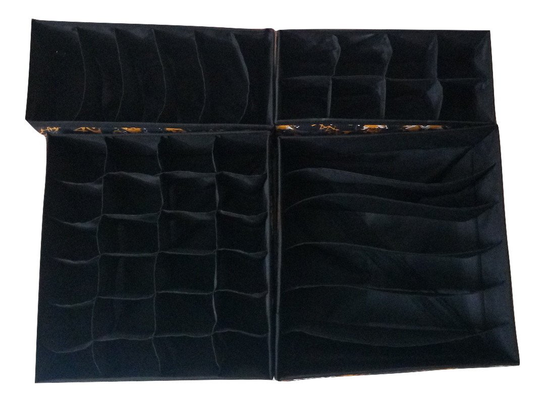 Wardrobe Organizer Set 4 Foldable Drawer Dividers Storage Boxes