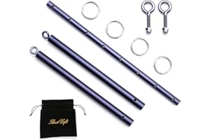 EXREIZST Adjustable Spreader Bar Set with Storage Bag Sports Training Tools Kit