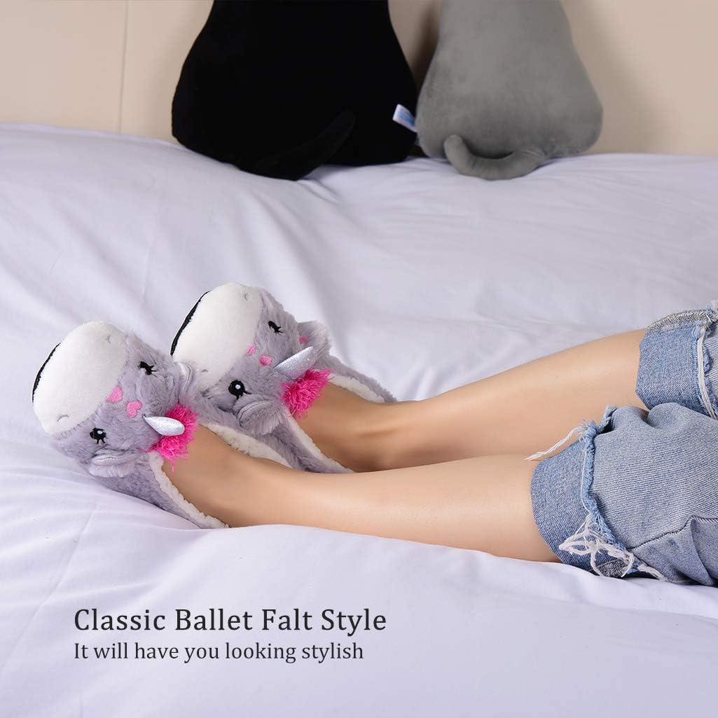  | Panda Bros Womens Cozy&Warm Animal Slipper Socks with Grippers-House Socks | Slippers
