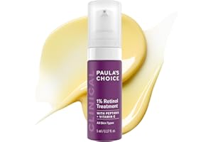 Paula's Choice Clinical 1% Retinol Treatment with Peptides & Vitamin C for Deep Wrinkles – 0.16 oz