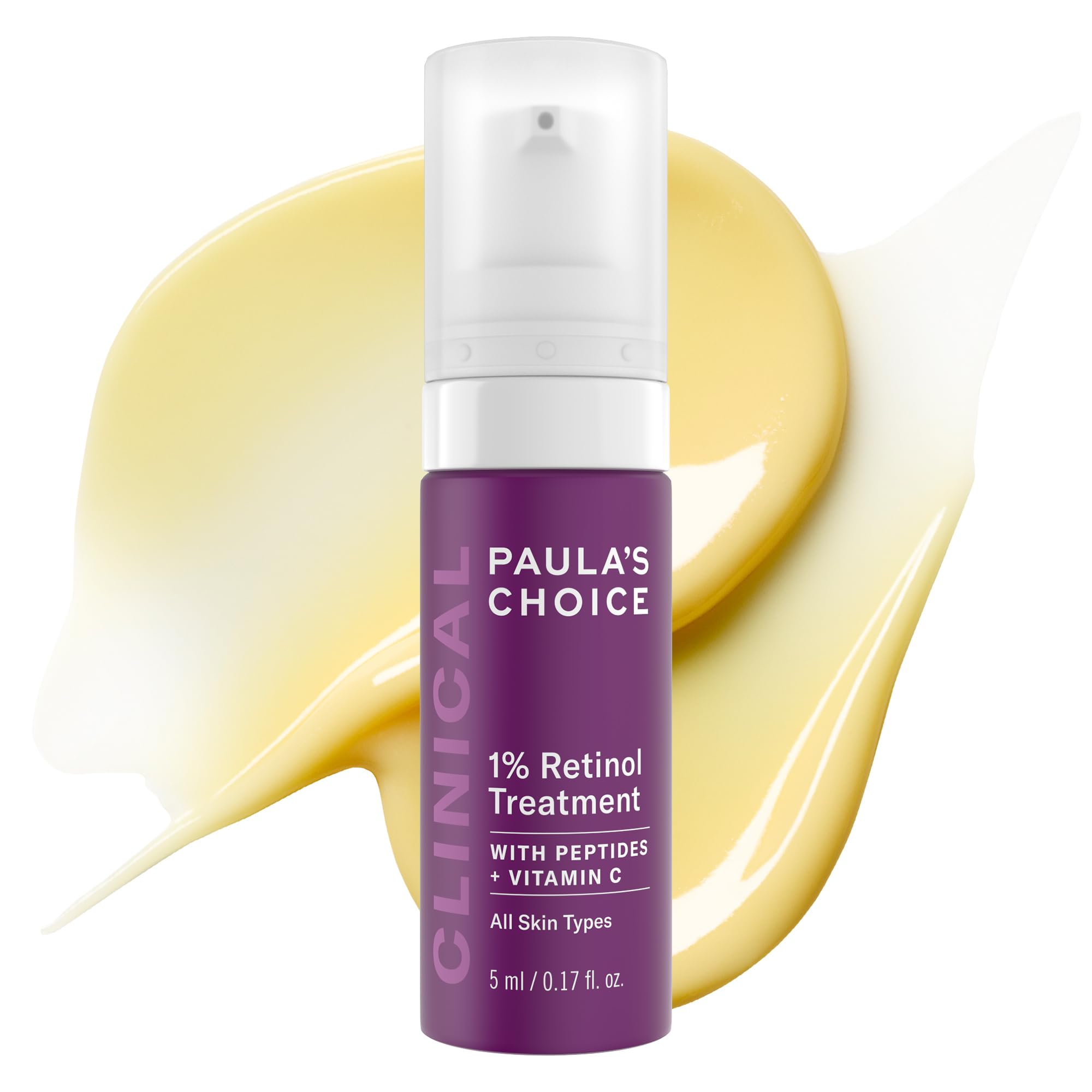 Paula's Choice Clinical 1% Retinol Treatment with Peptides & Vitamin C for Deep Wrinkles - 0.16 oz by Paula's Choice