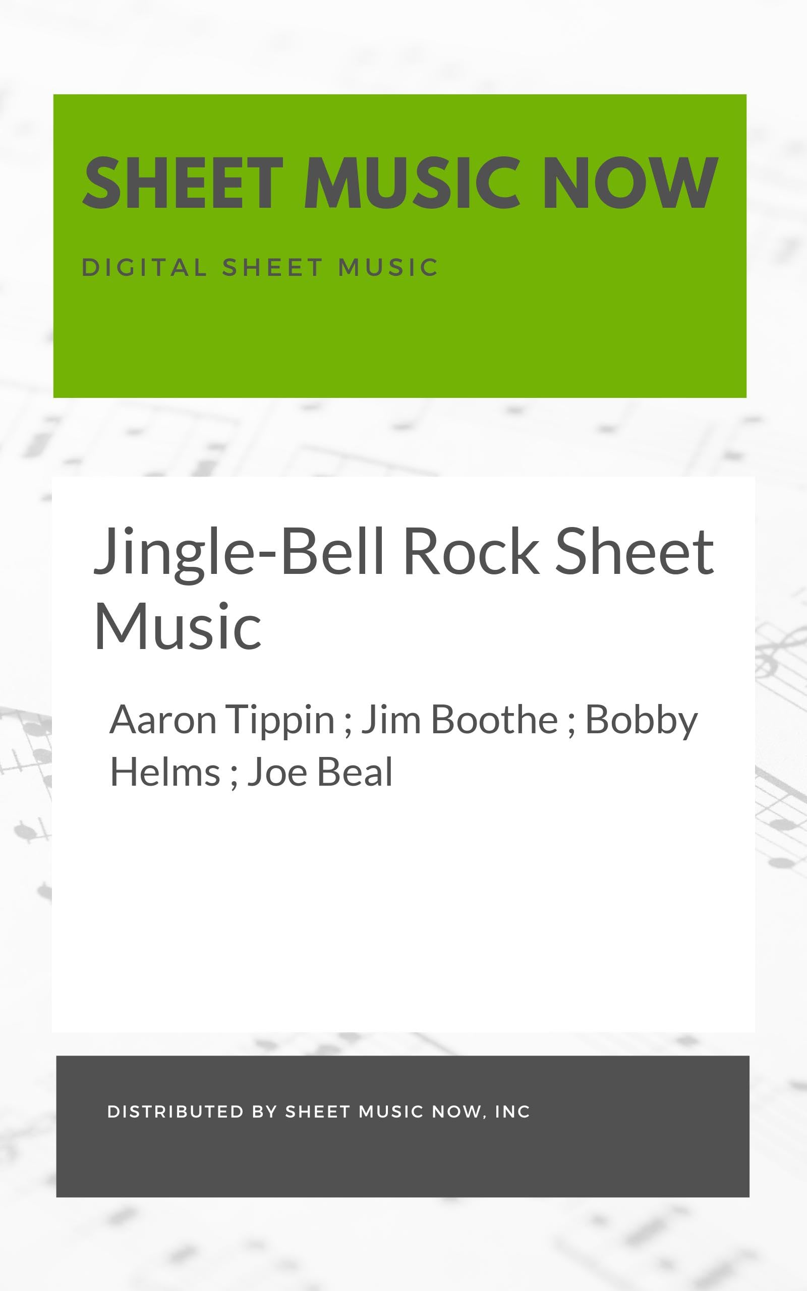 Jingle-Bell Rock Sheet Music