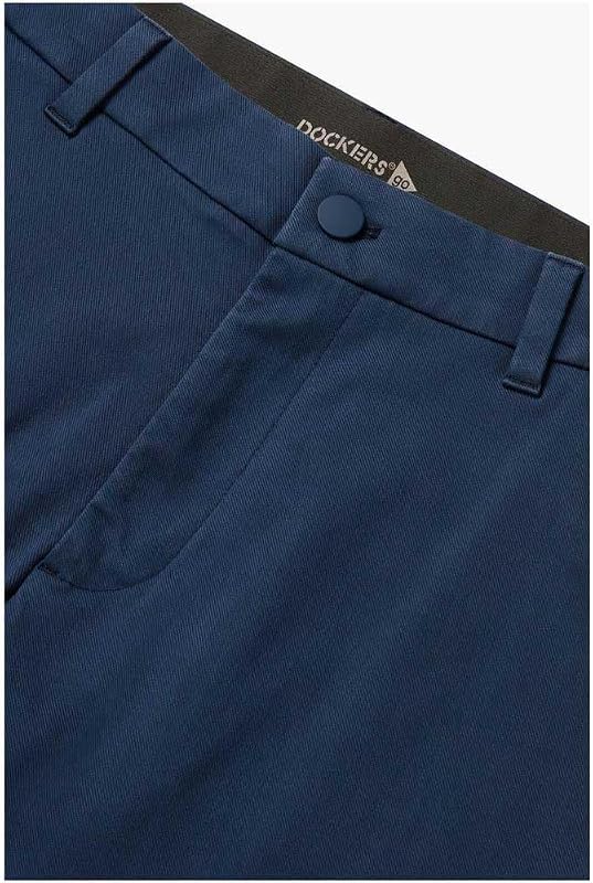 Herren GO Active Flex Chino Skinny Pants, Ocean Blue, 28W / 32L