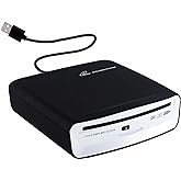 BDYING External Portable CD Player for Car USB Car CD Player | For Car Android Navigation, Plug and Play, Android Version 4.4 and Above,for Car,desktops, laptops and Android smart TVs.
