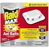 Raid Max Double Control Ant Baits, 0.28 oz, 8 ct