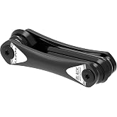 LEZYNE RAP II 6-in-1 Compact Bicycle Multi-Tool | 6 Integrated Functions, Anti-Corrosion Black Chrome Vanadium Steel Bits, Ultra Lightweight 82g Pocket Tool (1-MT-RAP-V306T04)