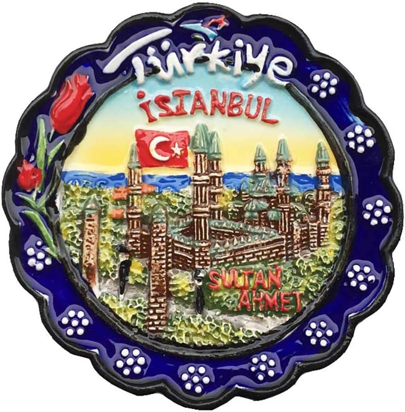 3D Istanbul Turkey Refrigerator Fridge Tourist Souvenirs