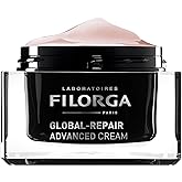 Filorga Global-Repair Advanced Cream - Restorative Anti-Aging Face Cream For All Skin Types - With Ceramides, Vitamins & Hyal