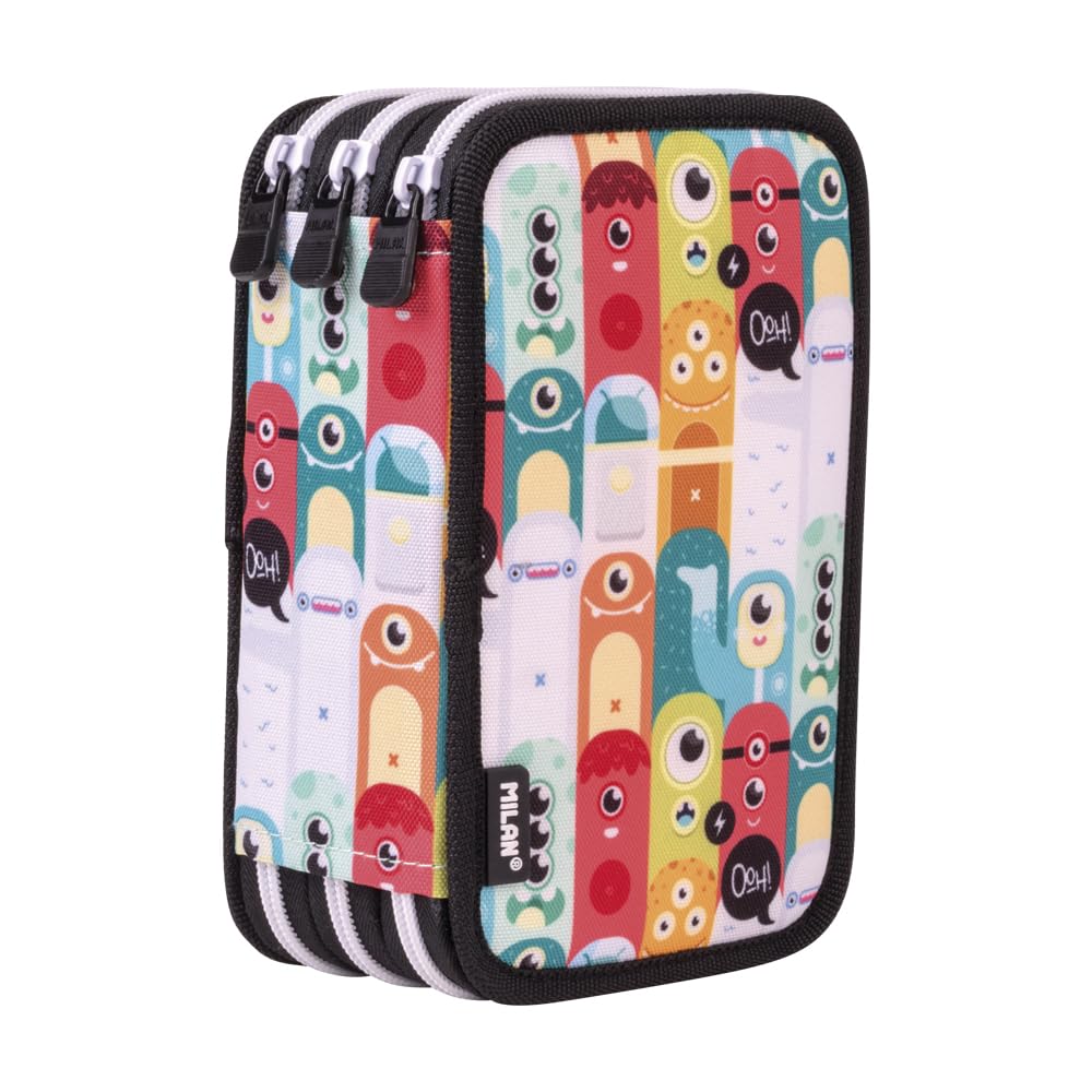 MILAN® Pencil case 3 Floors with Contents Special Series Aliens