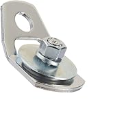 182866 Universal Rear Camper Anchor Tie-Down Replacement for 1997-2004 F-ord F150 F250 Silver 1989-2008 ISU-zu 1994-2008 Ma-zda 1998-2016 Ni-ssan 1 PCS