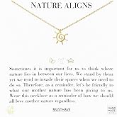 Minimalist Sun Pendant Necklace – MUSTHAVE 18K Gold Plated Open Line Sun Necklace, Spiral Sun Symbol in Silver, Dainty Chain Jewelry for Women, Gift for Nature Lovers, 16+2 inch Extender, Message Card, Birthday, BFF, Unisex (Yellow Gold)