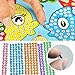Lizipai Crystal Mosaic Sticker Painting Kids Children Kindergarten Educational DIY Crafts Toys -10 Different
