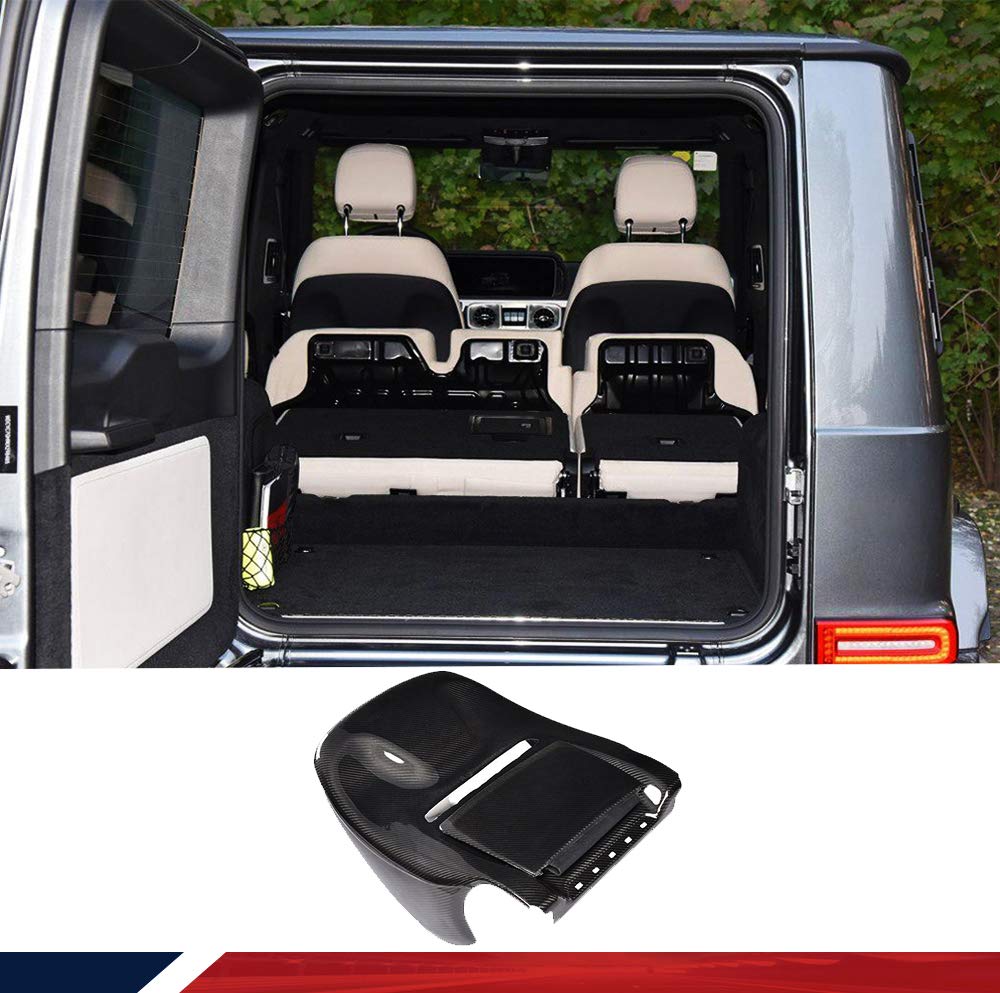 JC SPORTLINE Carbon Fiber Seat Back Cover Fits for Mercedes-Benz G Class W463(W464) G500 G550 G63 AM