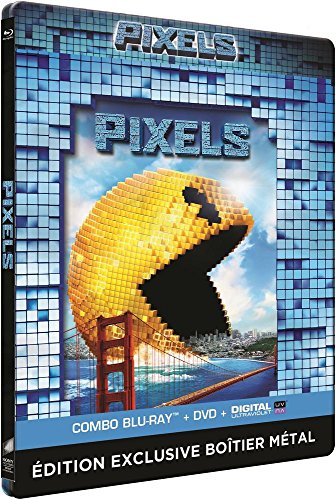 Pixels - Blu-Ray Steelbook + Combo Blu-Ray + Dvd