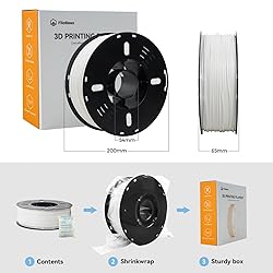FilaBees ASA Filament 1.75mm White, ASA 3D Printer