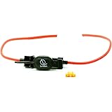 Lumision16 AWG Low Profile Mini Blade Style ATT Fuse Holder Car/Boat + 5A Fuse