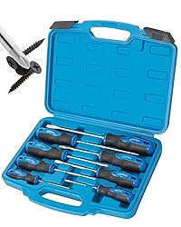 ROTATION 8-Piece Magnetic Screwdrivers Set with