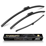 GARDIMU 3 Pcs Front and Rear Windshield Wiper