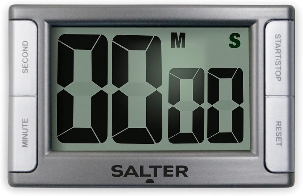 Salter 396 SVXR Premium Contour Digital Timer Magnetic Stand 99:59