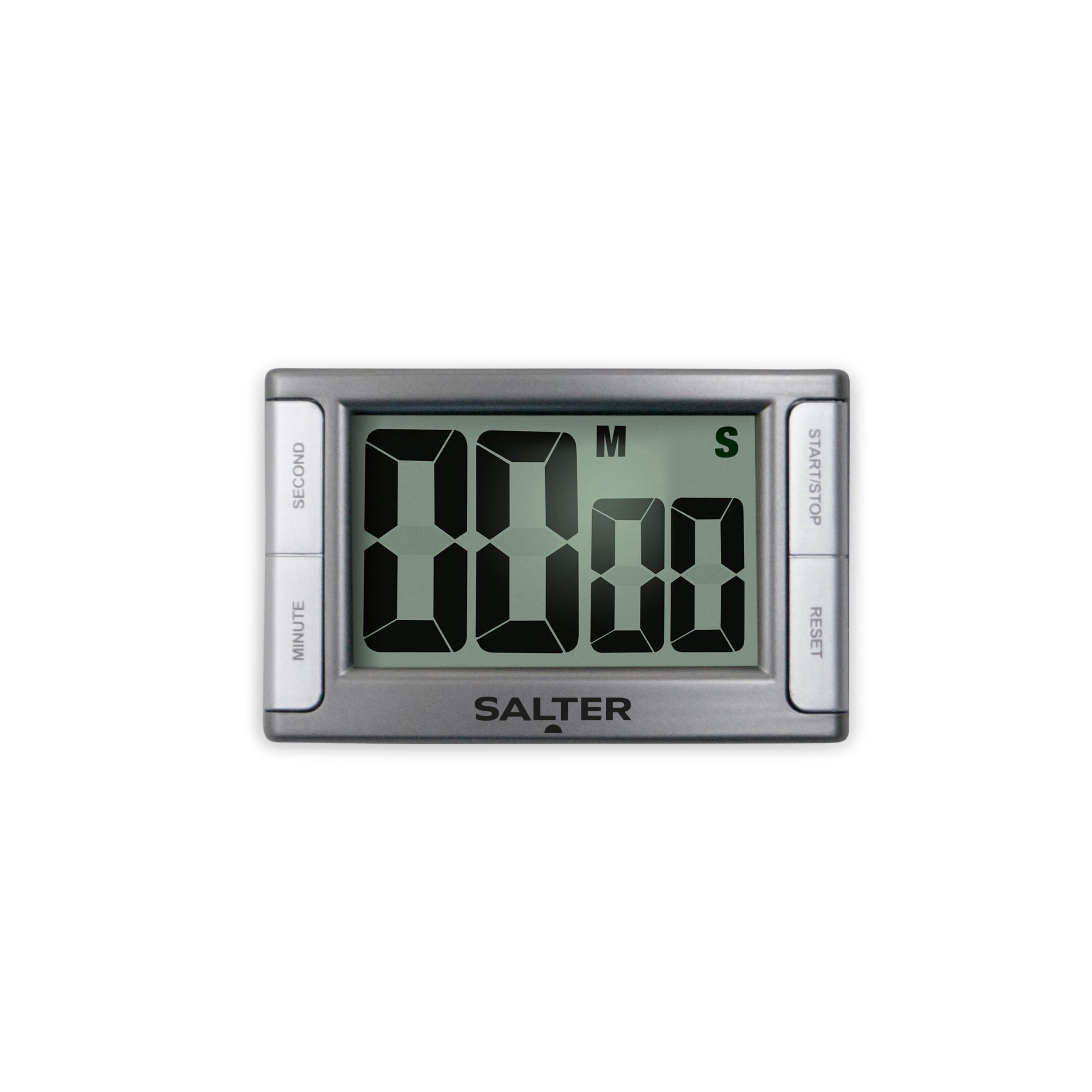 Salter 396 SVXR Magnetic Kitchen Timer - Digital Electronic Cooking Clock, Countdown & Stopwatch (99 Min 59 Sec), Large Display, Beep Alarm, Back Stand For Cooking, Start/Stop Button, 2 Year Guarantee — image 1