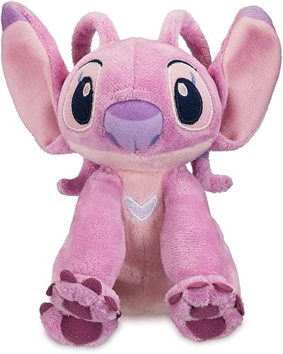 Disney Store Angel Mini Bean Bag Plush Lilo Stitch 17cm 7in Pink Toy