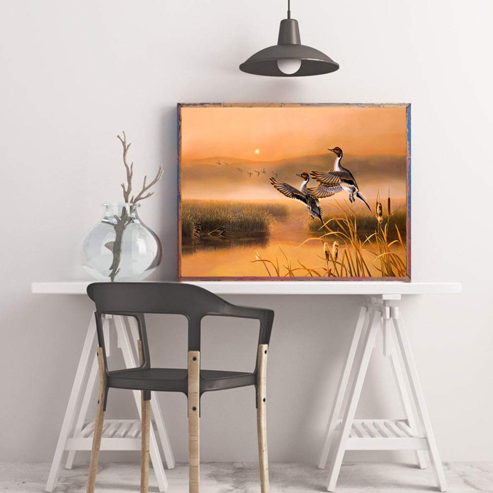 Best Wild Ducks Wall Art For Dining Room