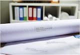 DYMO LabelWriter Large Address Labels 36x89 mm Roll of 260 Black on White view 5