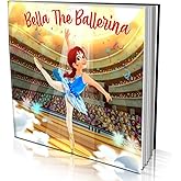 Personalized Soft Cover Story Book by Dinkleboo -"The Ballerina" - for Kids Aged 0 to 8 Years Old - A story about your son or