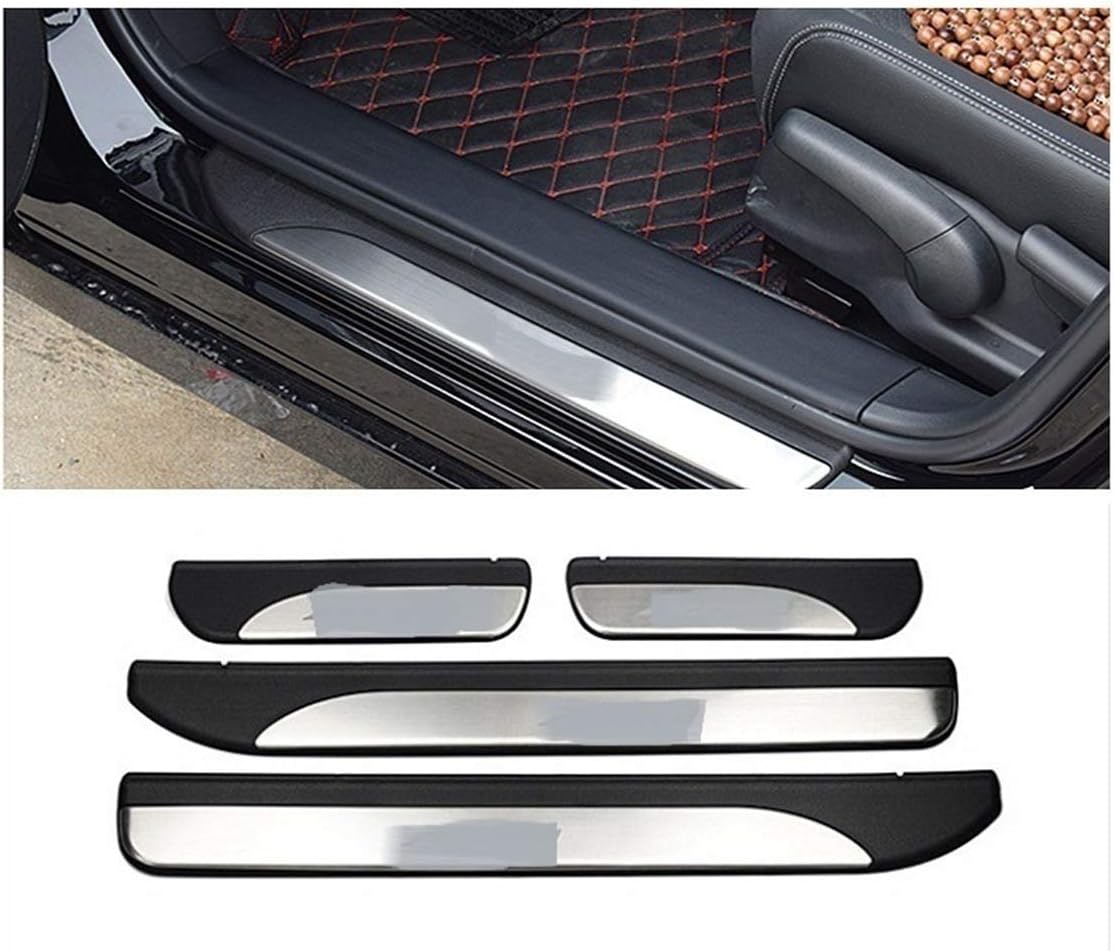 XHULIWQ Car Welcome pedal Door sill scuff plate Guards protector trim,For honda accord 2014 2015