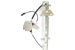 SHOWSEN 741-599 Rear Passenger Power Window Regulator W/Motor Fit 00-04 Dakota 98-03 Durango