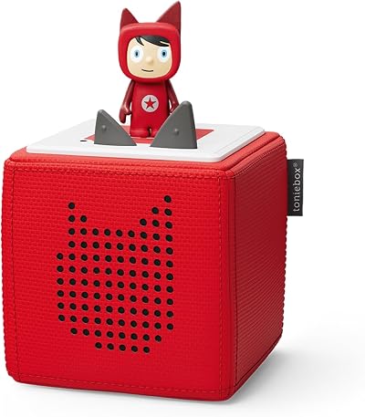 tonies Toniebox Wireless Musical Storybox Starter Set Red Creative