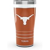 Tervis Traveler Texas Longhorns - MVP Triple Insulated Tumbler Travel Cup Keeps Drinks Cold & Hot, 20oz, Stainless Steel