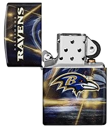 Zippo NFL Baltimore Ravens 540 Matte Pocket Lighter