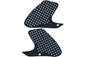ZXXM Gas Fuel Tank Pad Traction Side Fuel Knee Grip Decal Compatible with Ducati Monster 696 796 1100 2010 Up