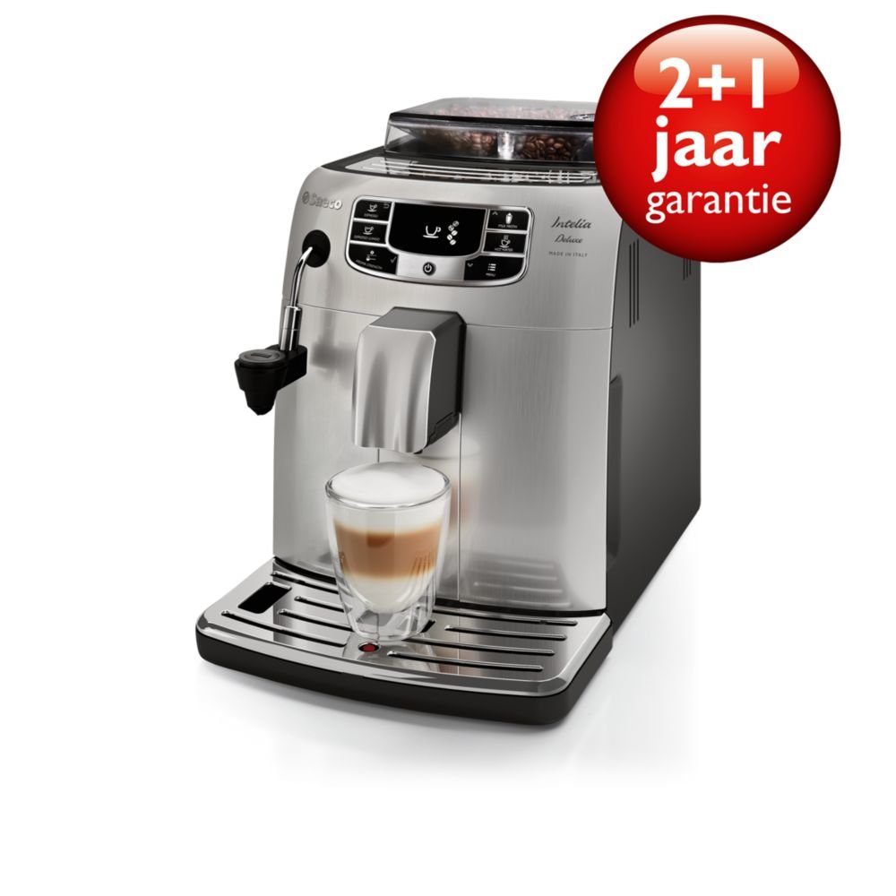 Cafetera Saeco HD8904/01 Independiente, Máquina espresso, 1,5 L, Molinillo  integrado, 1850 W, Acero inoxidable Café y té Cafeteras