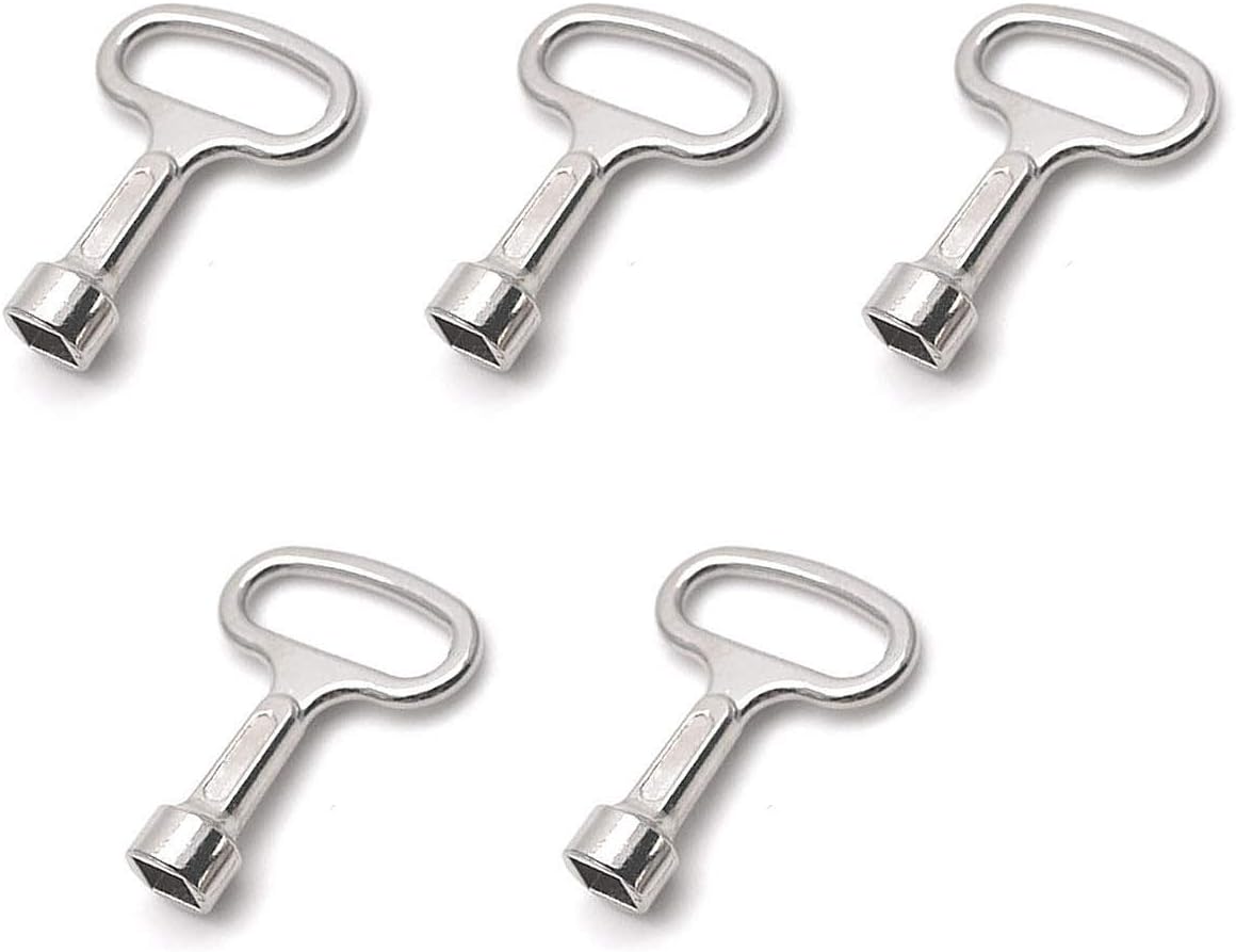 Tulead 5PCS Square Key Small Keys Square Socket