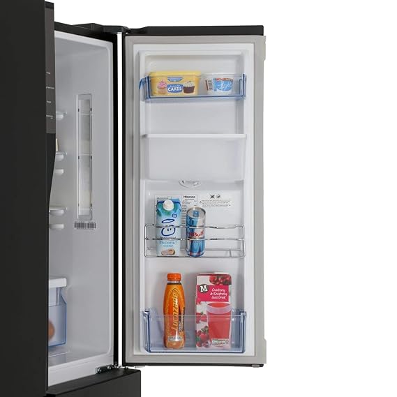 Hisense rq560 N4wb1 cuatro puerta americano frigorífico congelador ...